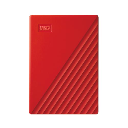 西部数据WDBPKJ0040BRD移动硬盘4TB 2.5寸随行版红色
