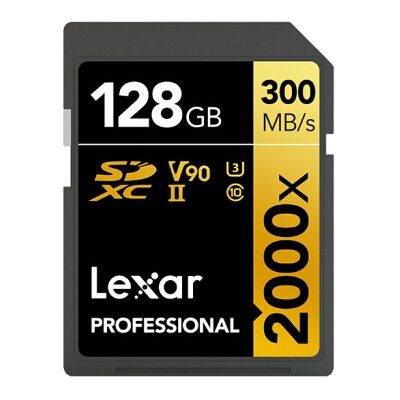 雷克沙SD128GB 2000x存储卡