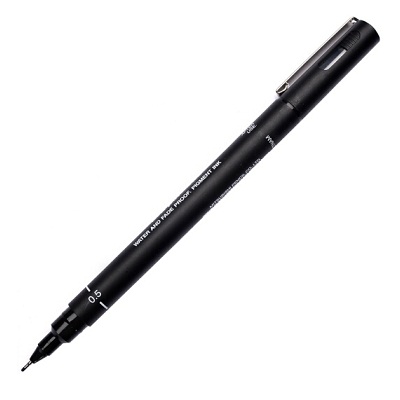 三菱PIN-200签字笔  12支/盒 黑色 0.5mm