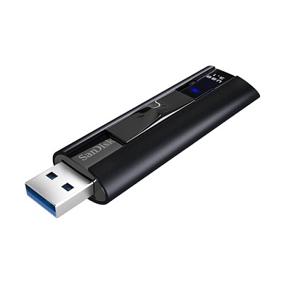 闪迪256GB USB3.2至尊超极速固态U盘 CZ880 读速高达420MB/s 写380MB/s 