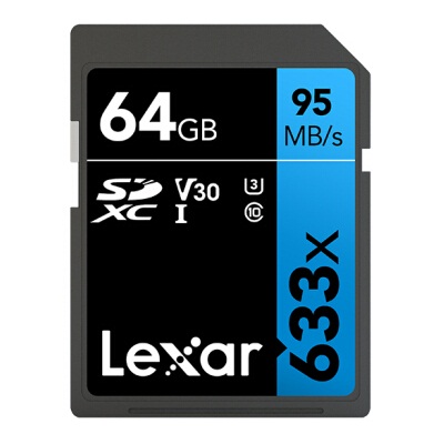 雷克沙64GB 633x  SD存储卡