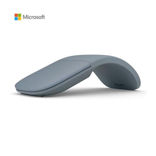 微软 Surface Arc 弯折蓝牙无线鼠标 冰晶蓝