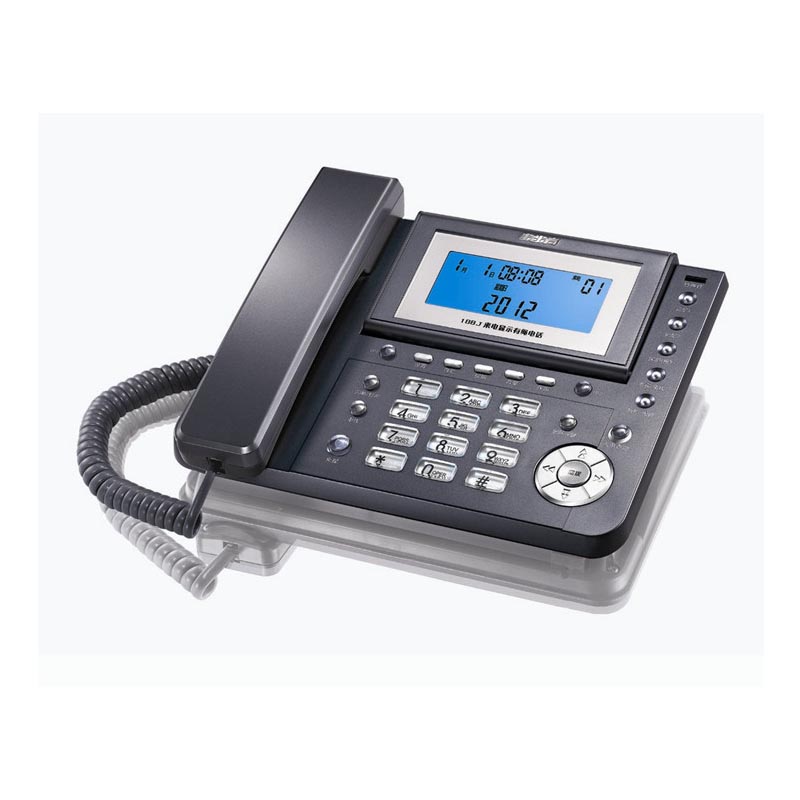 步步高HCD007(188)TSD来电显示电话机 深灰色