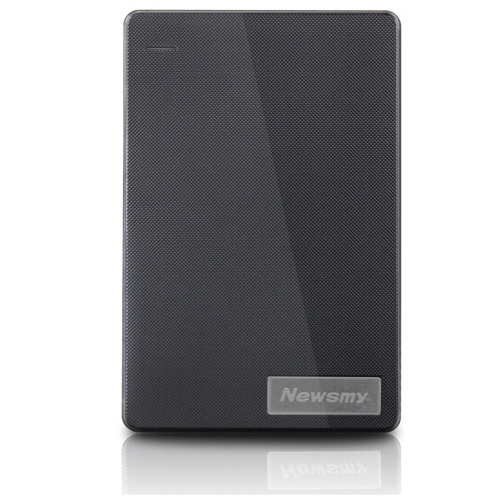 纽曼500GB移动硬盘清风塑胶系列 USB3.0 2.5英寸 风雅黑 112M/S 稳定耐用