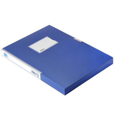 得力5681档案盒 蓝色（个）