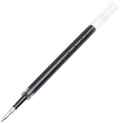 得力S758台笔专用笔芯0.5mm弹簧头(黑)(支)