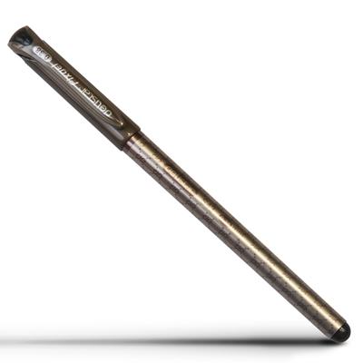 得力S43中性笔0.38mm全针管 黑色 单支