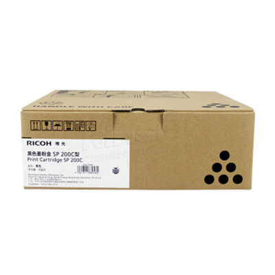 理光SP200C一体式黑色墨粉盒