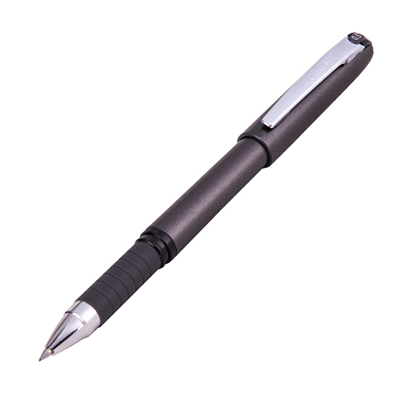 得力S25碳素中性笔 子弹头签字笔0.5mm（红色）12支/盒