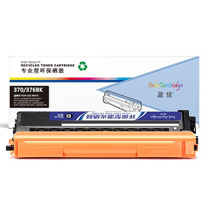 盈佳 YJ-370/376-B-F 黑色 粉盒 适用于HL-4150CDN HL-4570CDW DCP-9055CDN MFC-9465CDN