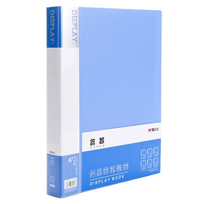 晨光ADMN4004A4/60页资料册蓝色单个装