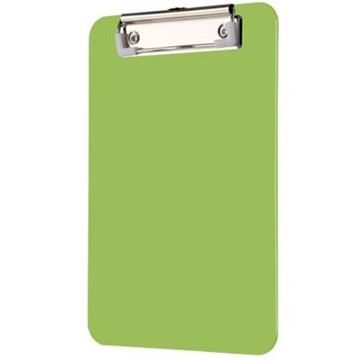 齐心A5多彩板夹/文件夹/书写垫板A7063绿