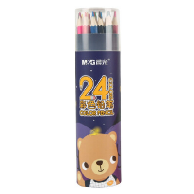 晨光彩色铅笔套装填色美术用品24色AWP34353