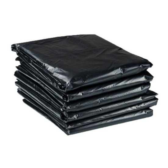 海斯迪克 加厚型垃圾袋 100*120cm 700个/箱 黑色