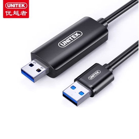 优越者U208A对拷线 USB3.0 双USB口 2米