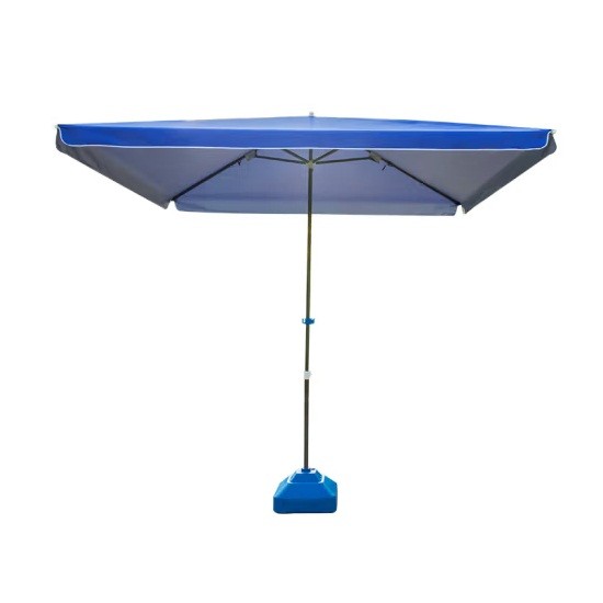 益美得 折叠太阳伞 2.5*2.5米+30L注水底座