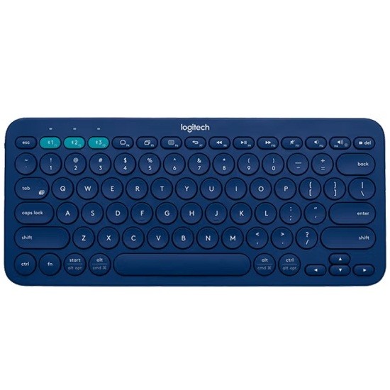 罗技K380无线蓝牙键盘 蓝色