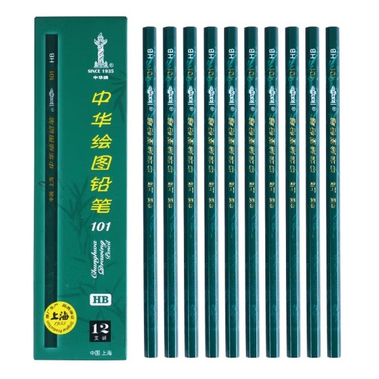 中华101-HB铅笔 12支/盒