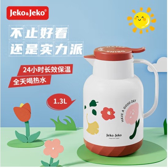 Jeko&Jeko保温壶-花间蝶舞1.3L
