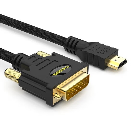 秋叶原QS8144T2 HDMI转DVI连接线 2米