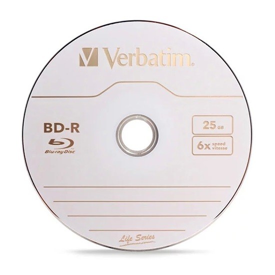 威宝 蓝鲸6X BD-R 25GB 蓝光刻录盘 单片装