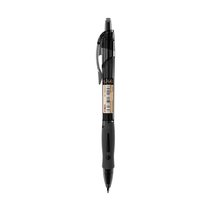 晨光酷黑GP1008黑色签字笔 0.5mm 速干ST笔尖