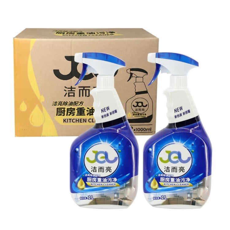 潔而亮JEL-4厨房重油污净 1L/瓶 12瓶装