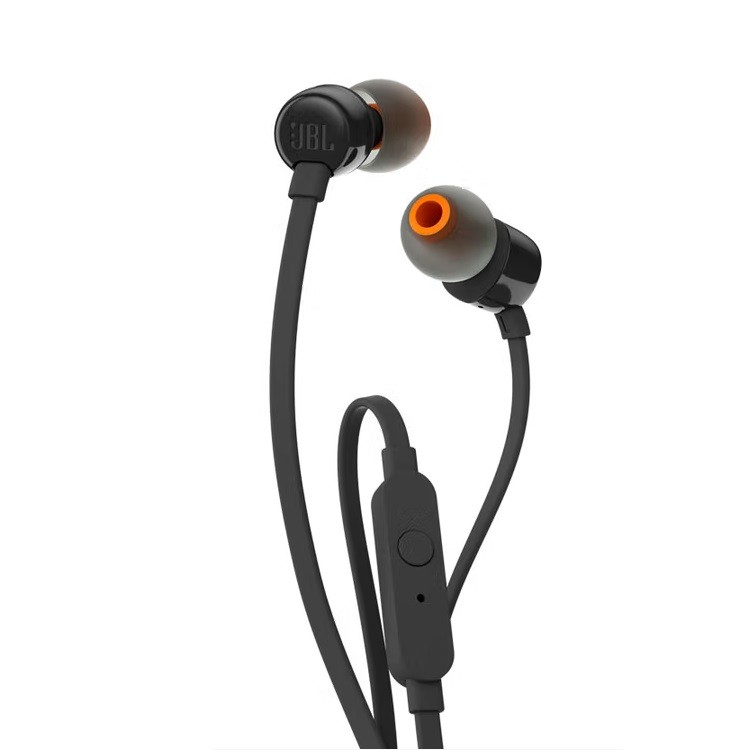 JBL T110有线耳机 适用于3.5mm接口黑色