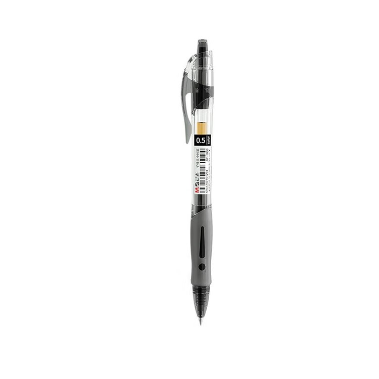 晨光GP1008按动中性笔 0.5mm 黑笔 单支装