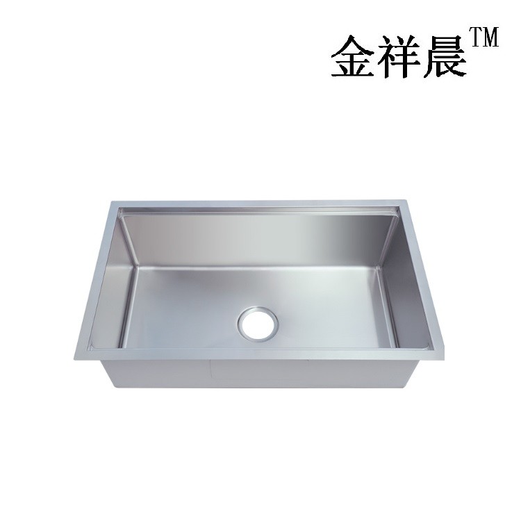 金祥晨不锈钢水槽60*40*80cm仅单槽 不配龙头