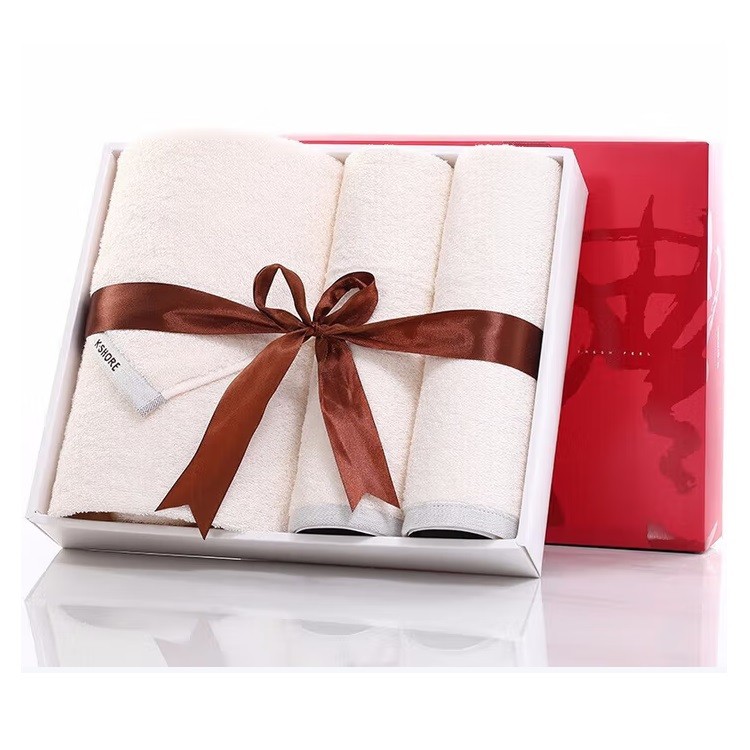 金号毛巾浴巾套盒 1浴2毛