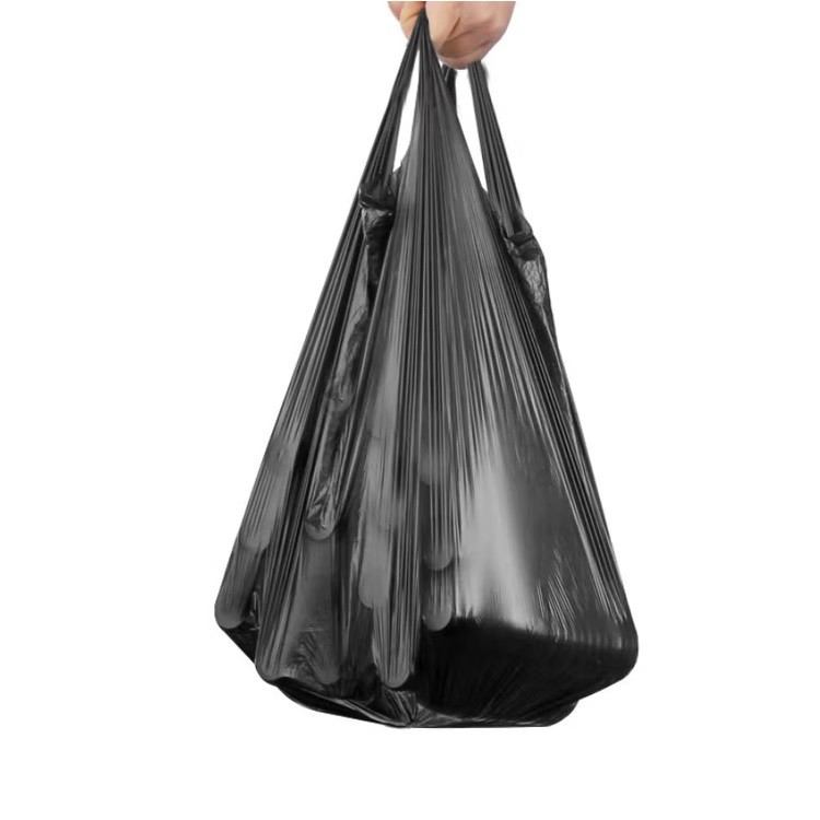 冰禹BYlf-607黑色手提式垃圾袋 30*50cm 50只/卷
