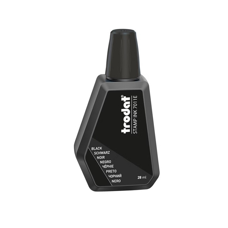 卓达7011E回墨印章专用印油 黑色 28ML/瓶