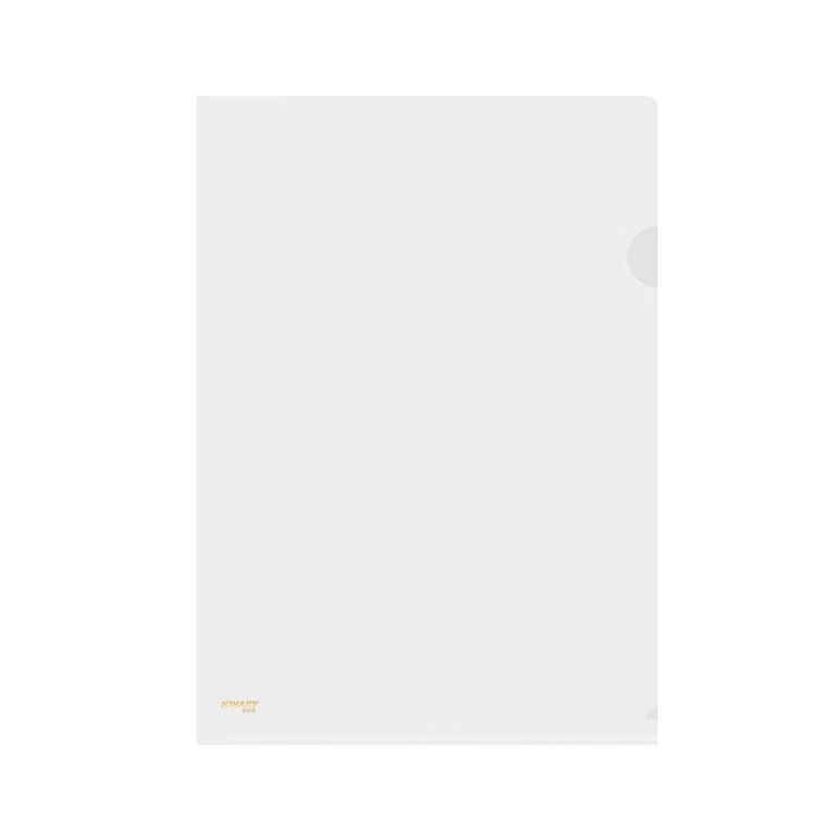 金得利E310透明单片文件套L型 10个装