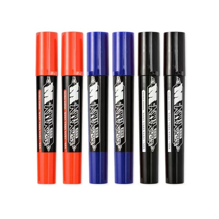 晨光APMY1802A大双头记号笔蓝色 单支装