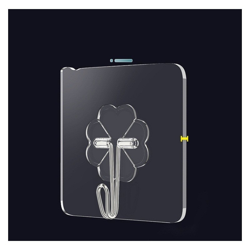 秉优透明粘钩60*60mm 单只