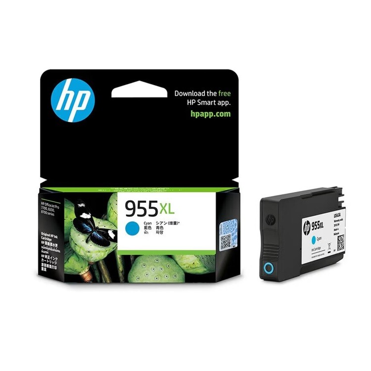 惠普L0S63AA 955XL高容量原装青色墨盒