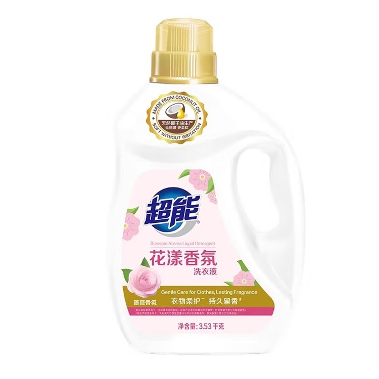 超能花漾香氛洗衣液 3.53kg/桶