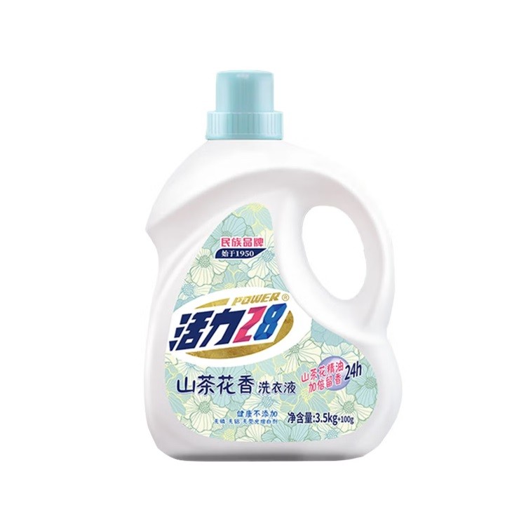 活力28山茶花洗衣液 3.6kg/瓶