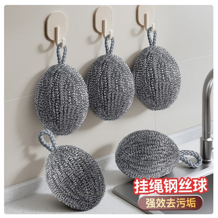 佳帮手橄榄钢丝球 5只/包